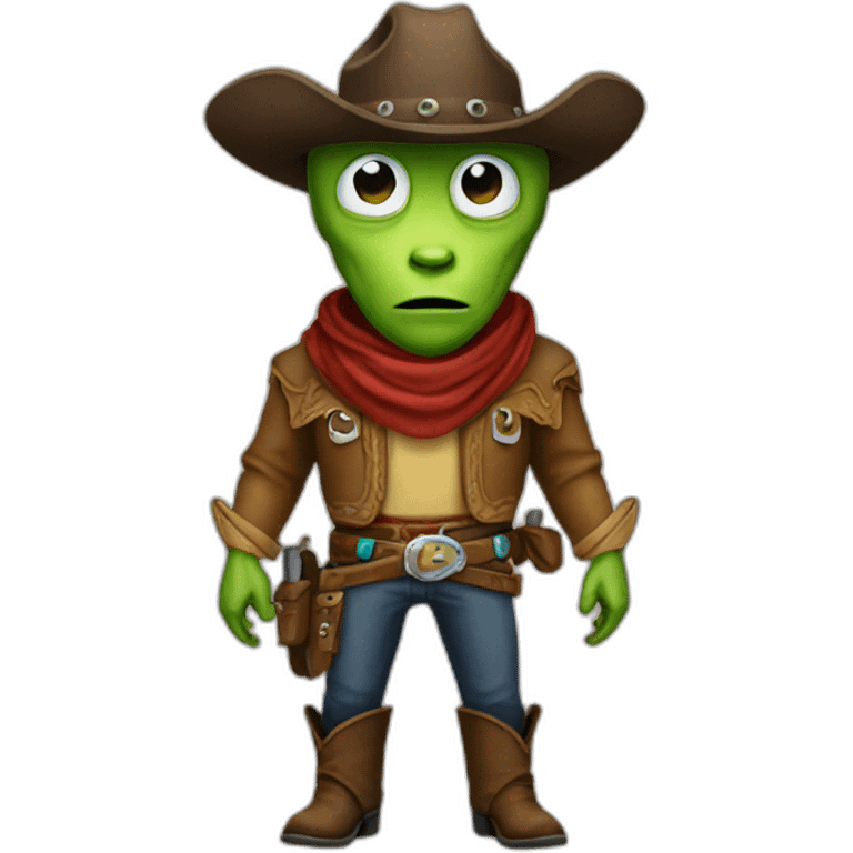 cowboy alien emoji