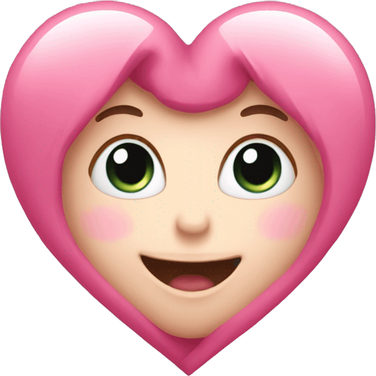 Heart pink  emoji