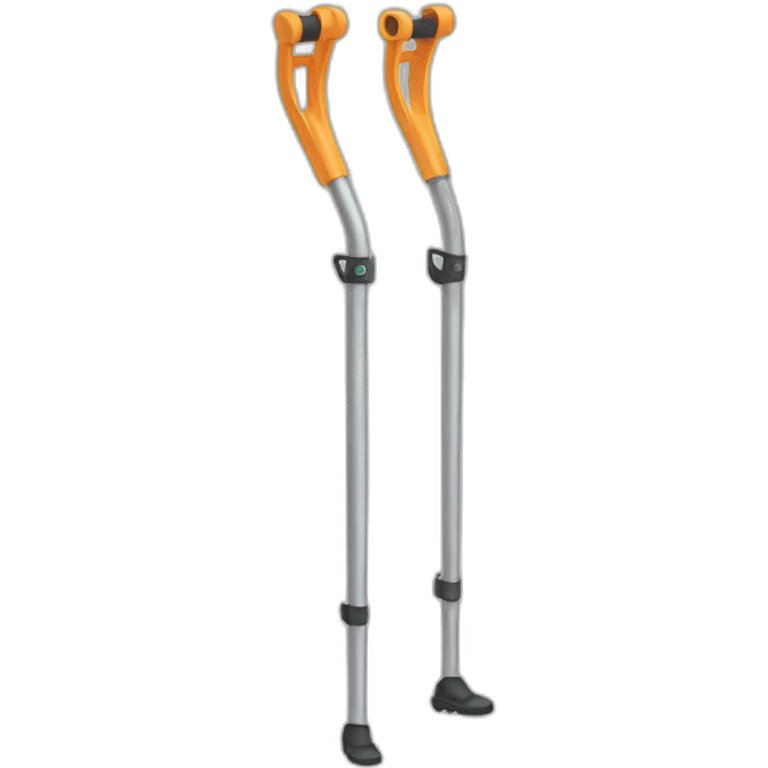 crutches emoji