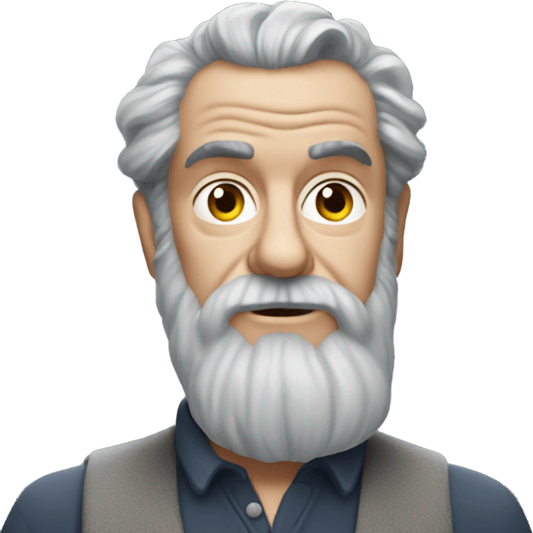 stanley kubrick grey hair long beard emoji