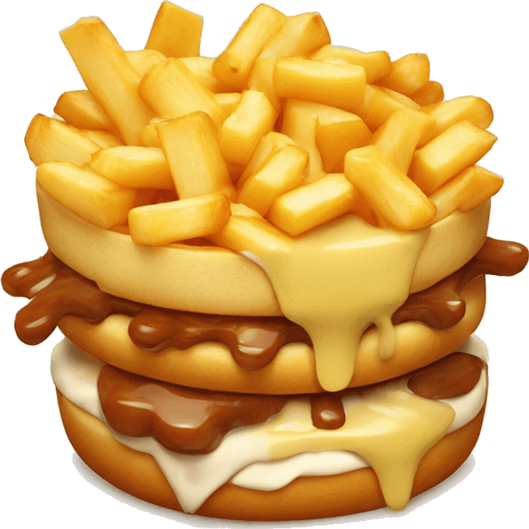 Poutine mange le pain emoji