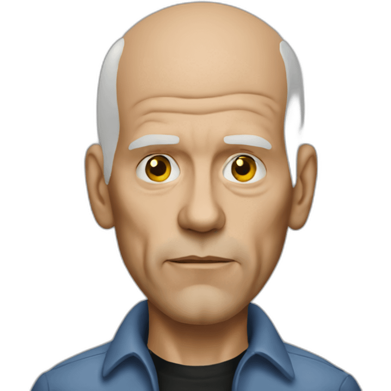 actor John Malkovich from con air movie emoji