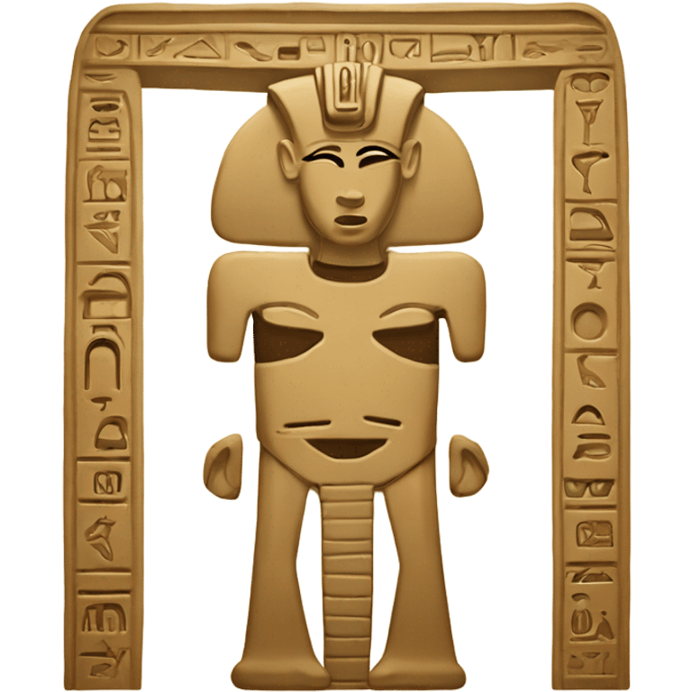 Ancient Egyptian hieroglyph emoji