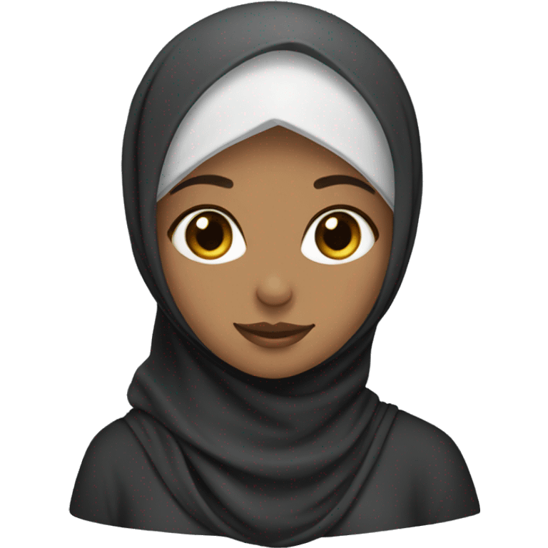 Girl wearing hijab emoji