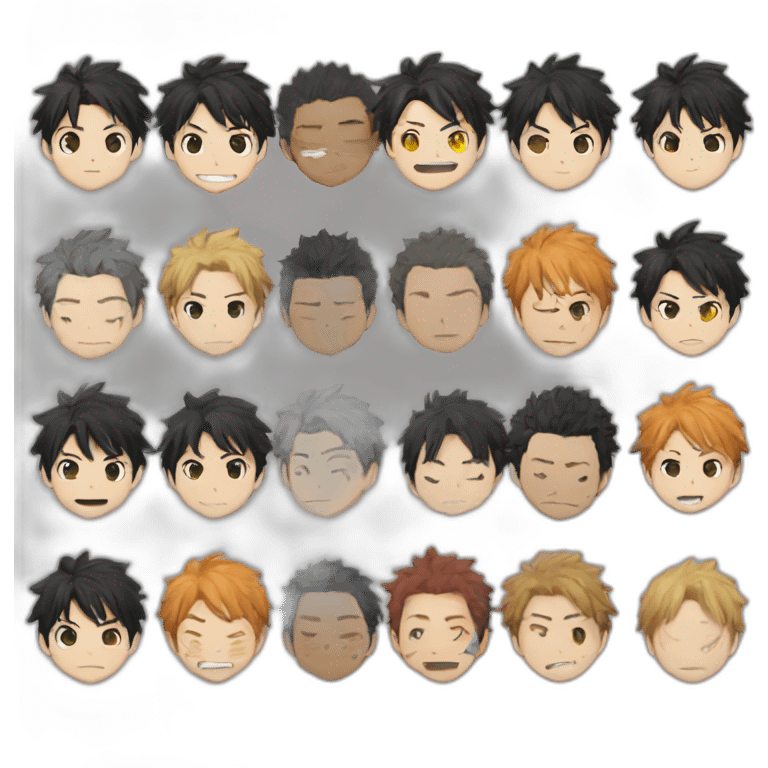 haikyuu emoji