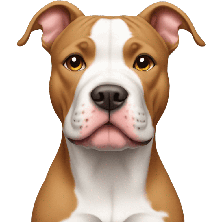 pitbull with cropped ears emoji