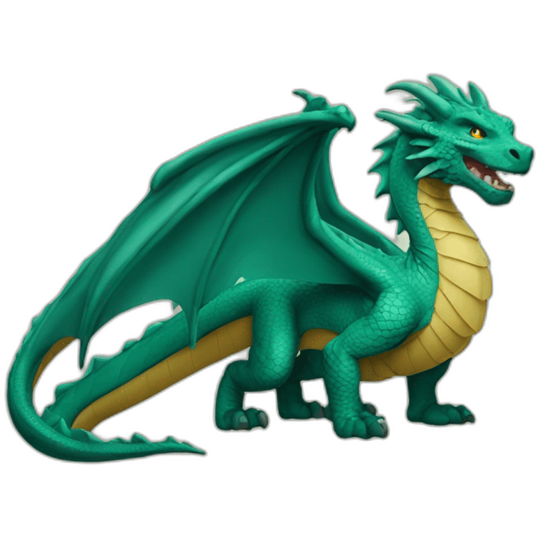 Strong dragon emoji