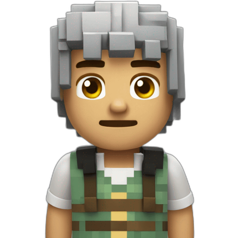 A resident from Minecraft emoji