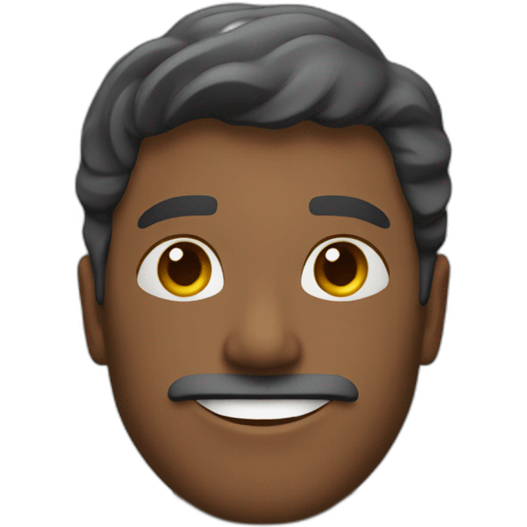 A men with 3 waves upward in sides  emoji