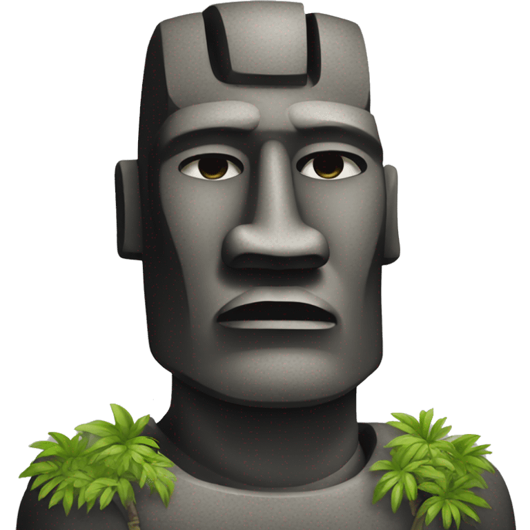 moai thinking emoji