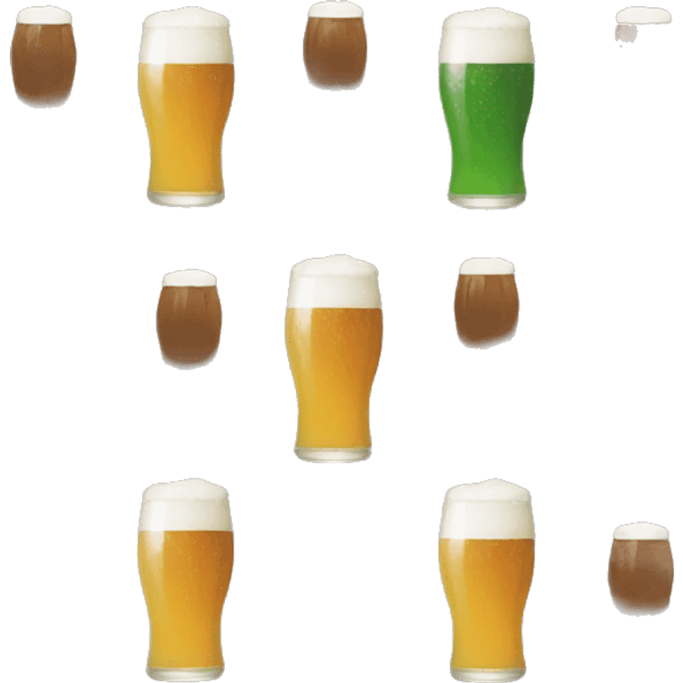 Three beers emoji