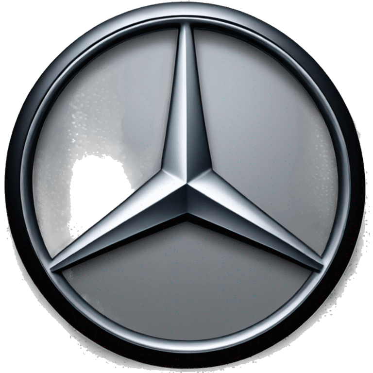 Mercedes benz black logo emoji