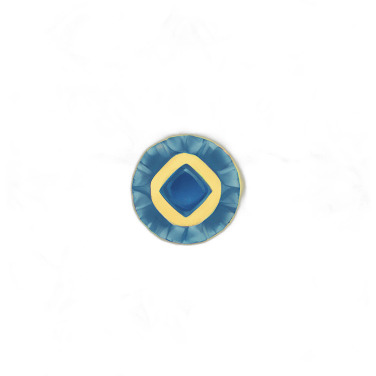 perfect symmetrical sapphire emoji