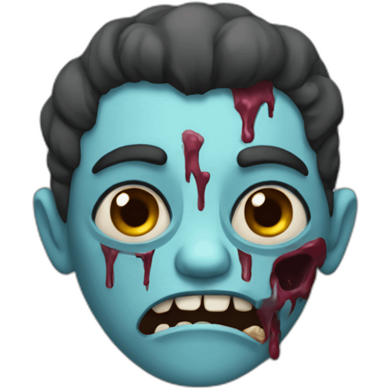 Woke zombie emoji