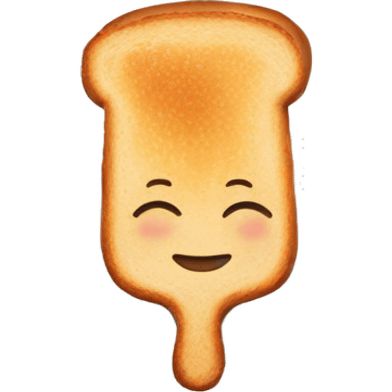 toast there are black Charo  emoji