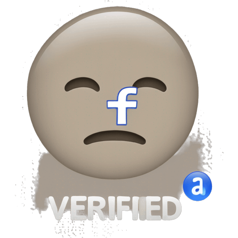 Facebook verified logo emoji