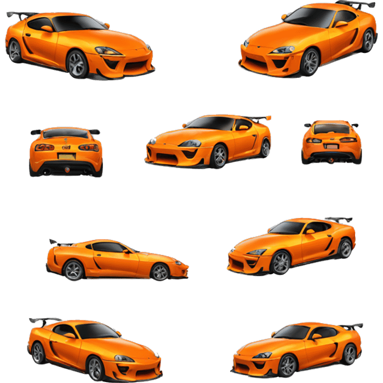 Orange supra emoji