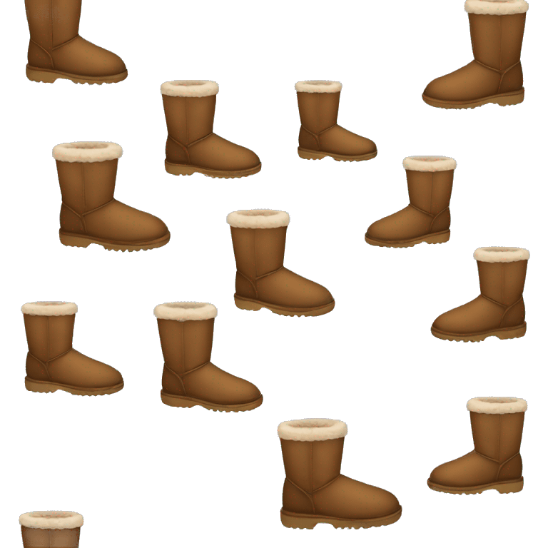 Brown uggs emoji