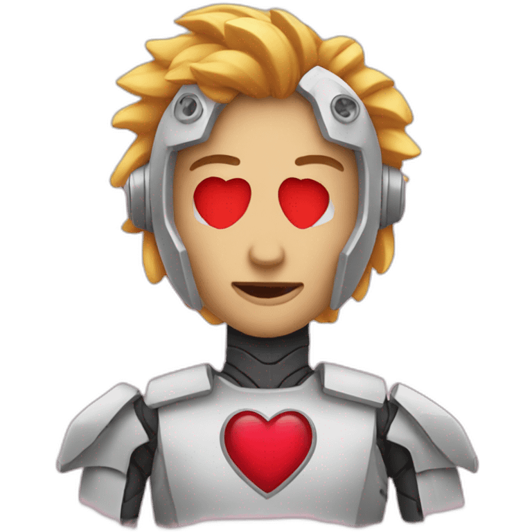 cyber heart emoji