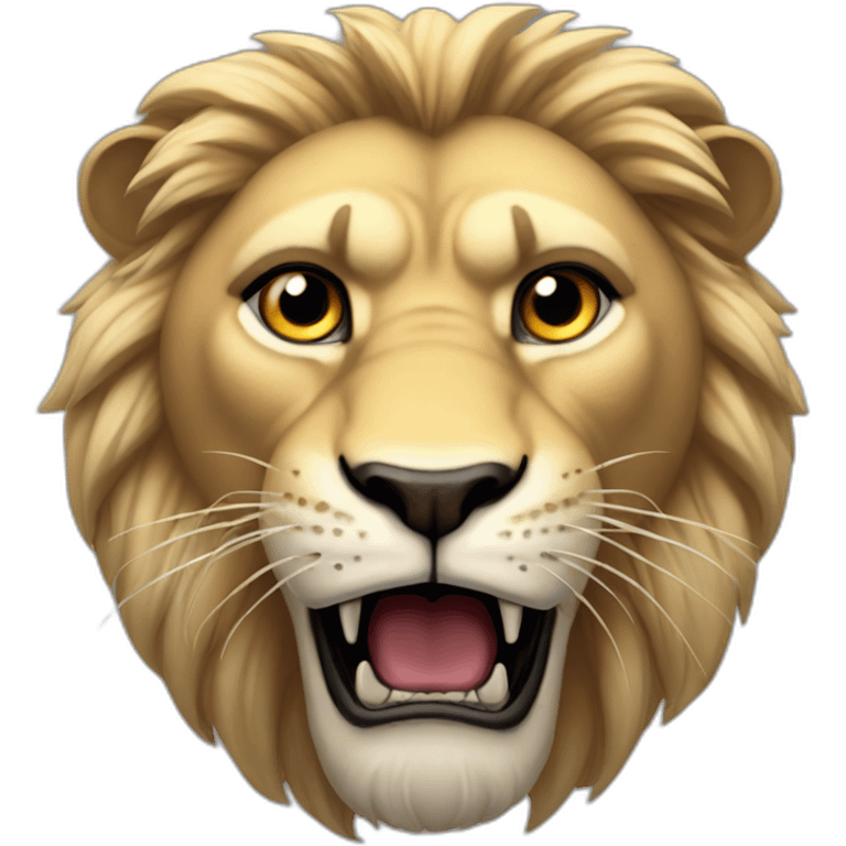 Javier Milei lion angry emoji