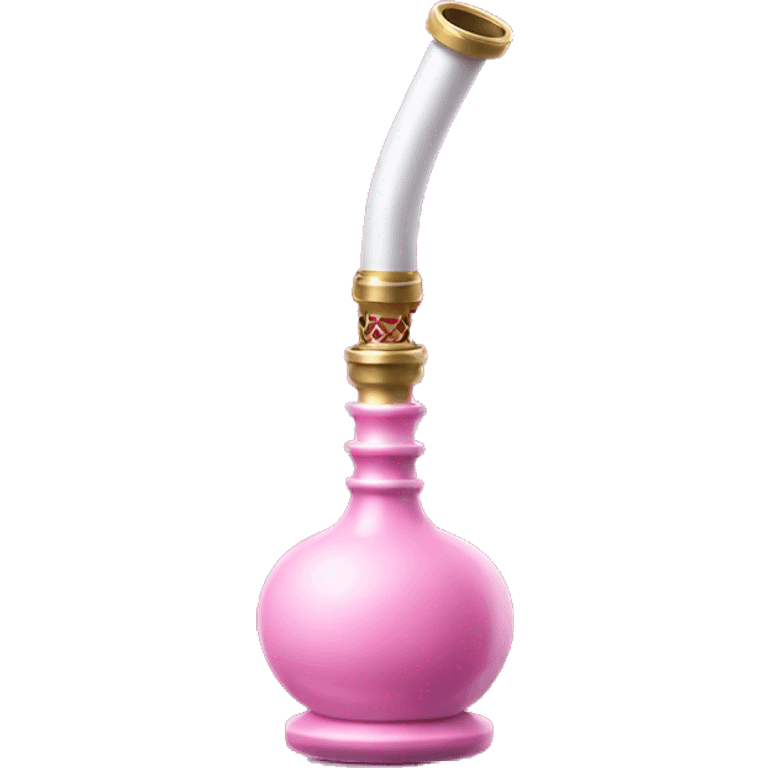 Pink hookah emoji