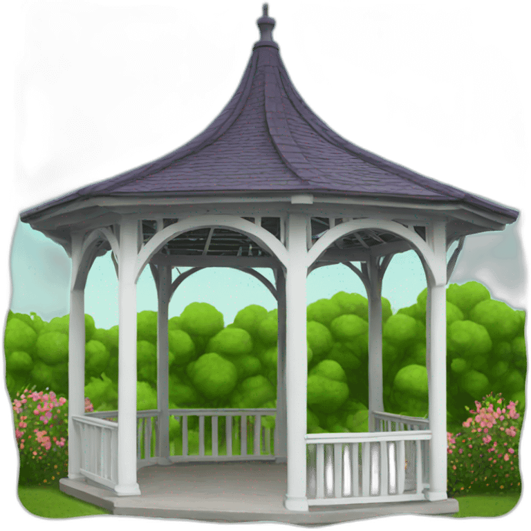 Beautiful gazebo emoji