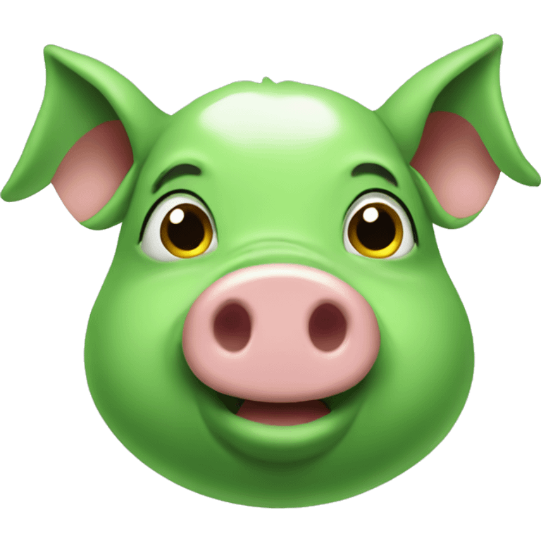 green pig emoji