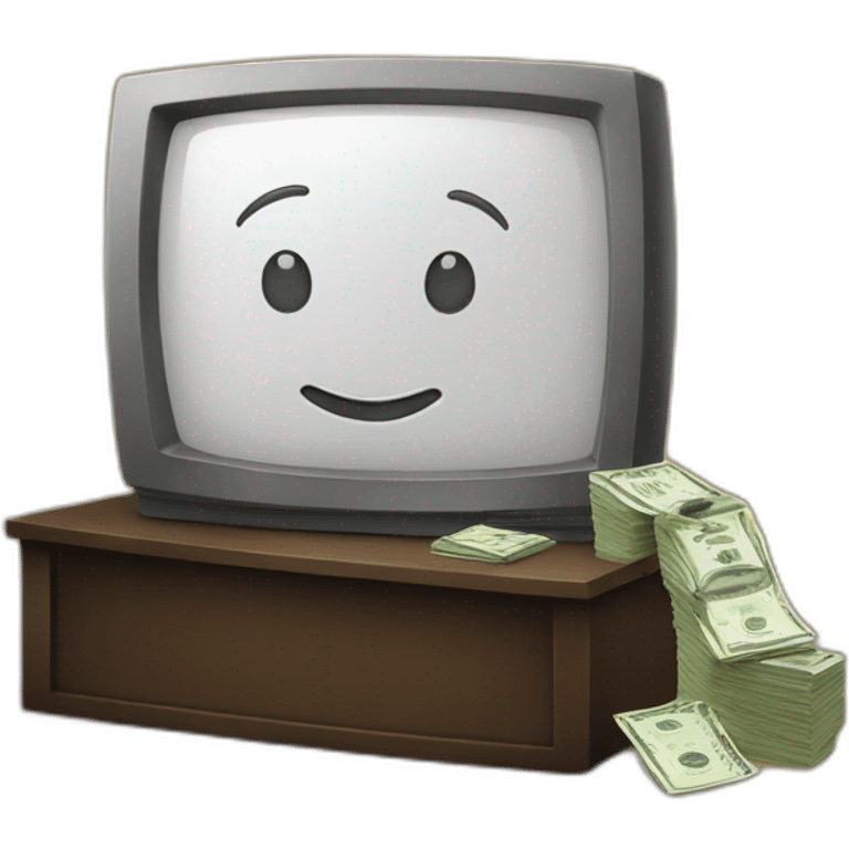 watching ads and making a lot of money rich emoji