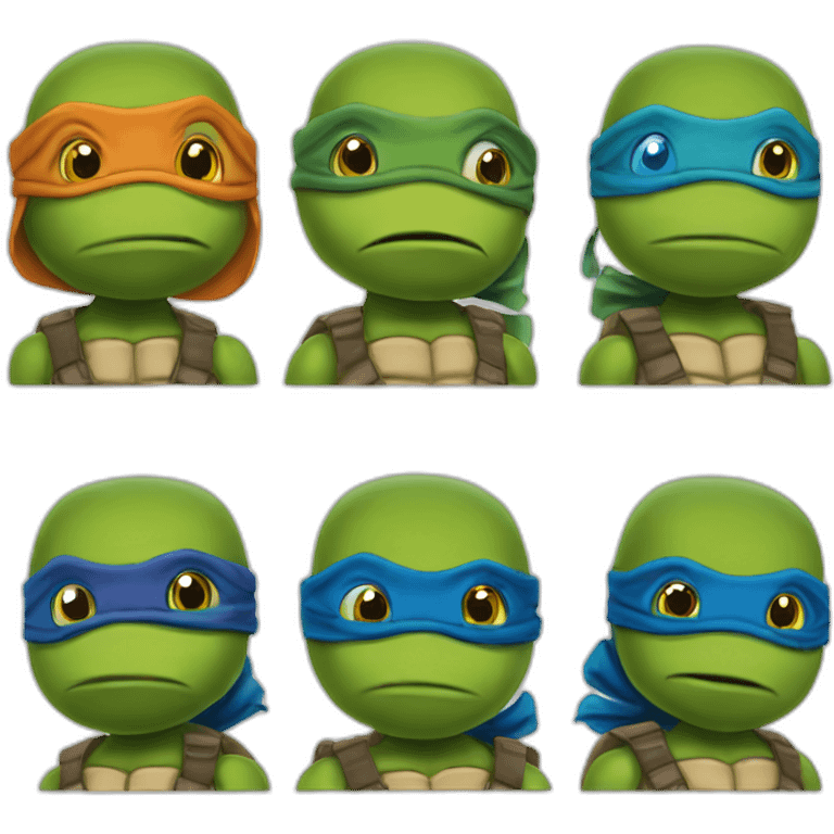 teenage mutant ninja turtle emoji