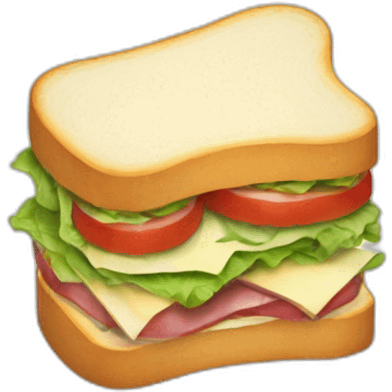 a sandwich emoji