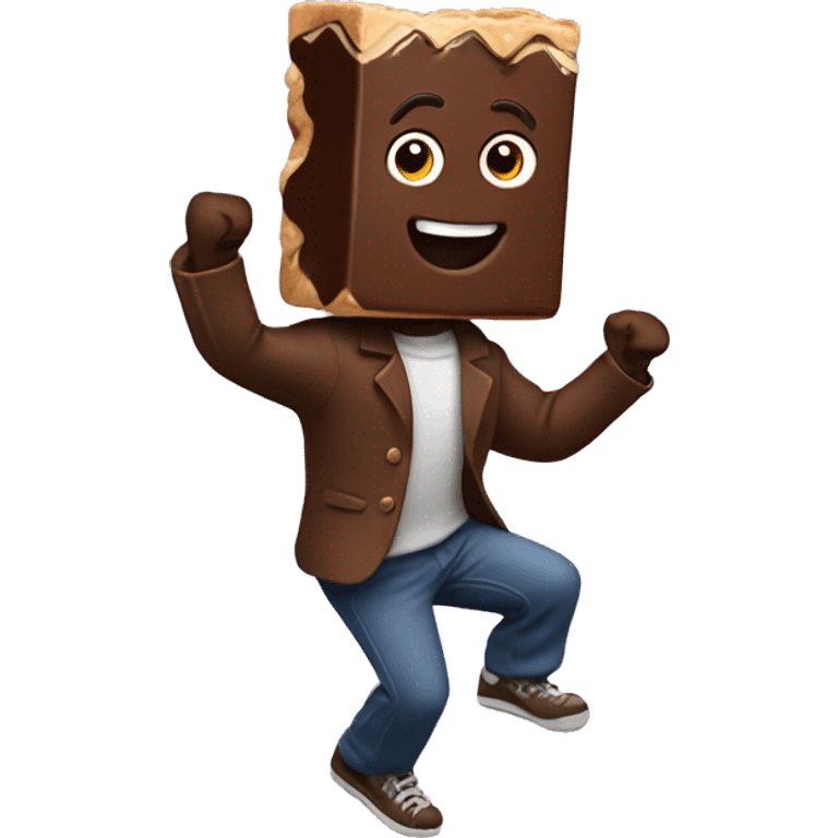 Dancing snickers bar emoji