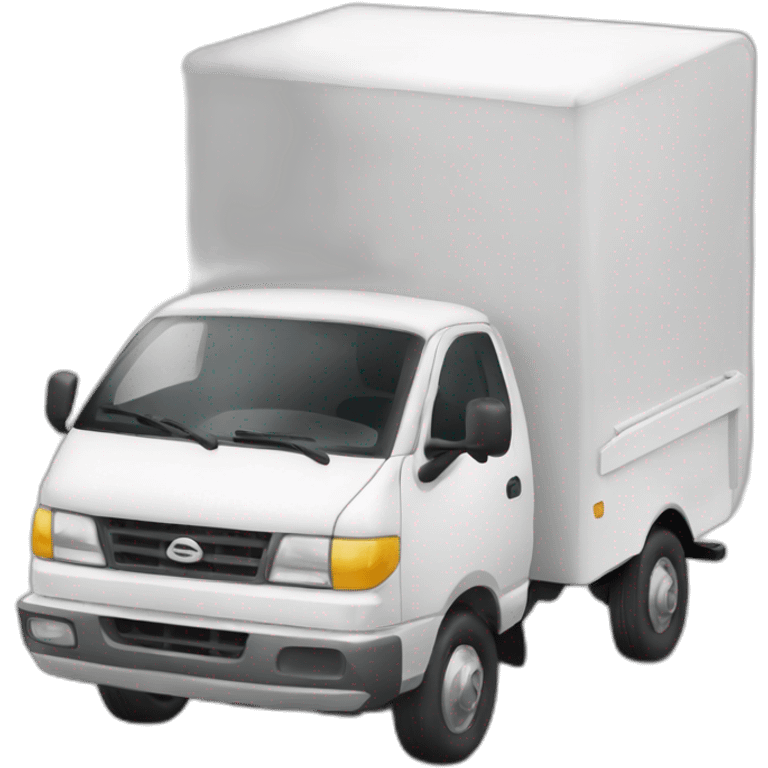 une camionette blanche emoji