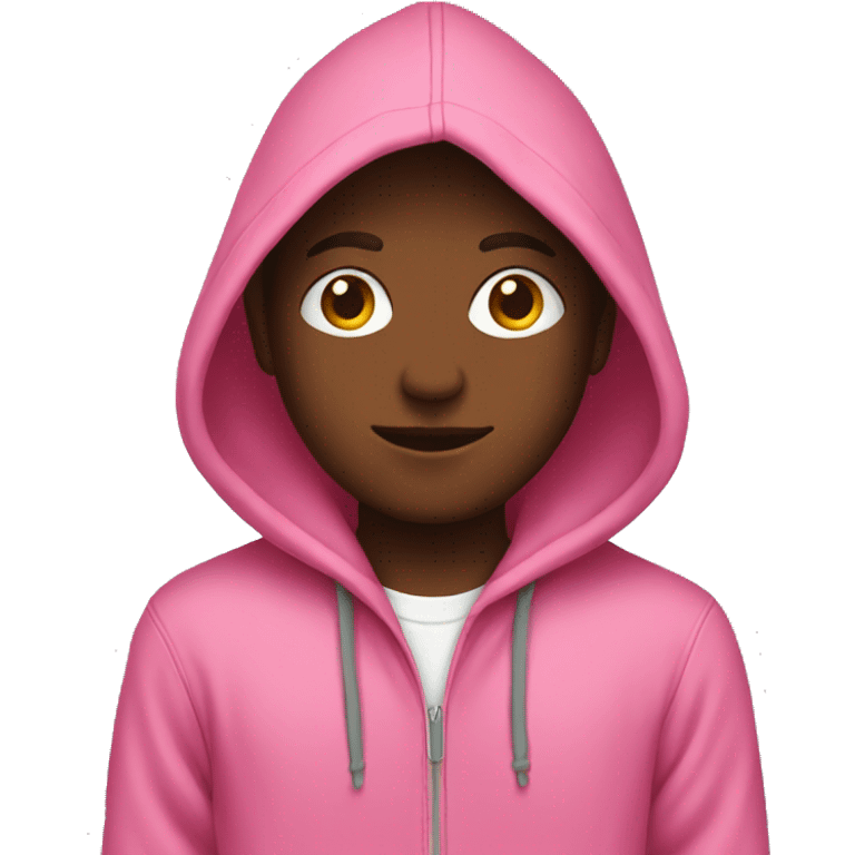 Pink hoodie  emoji