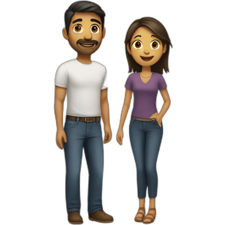 Adán y Eva emoji