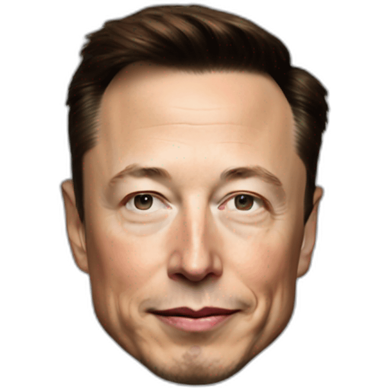 Elon Musk emoji