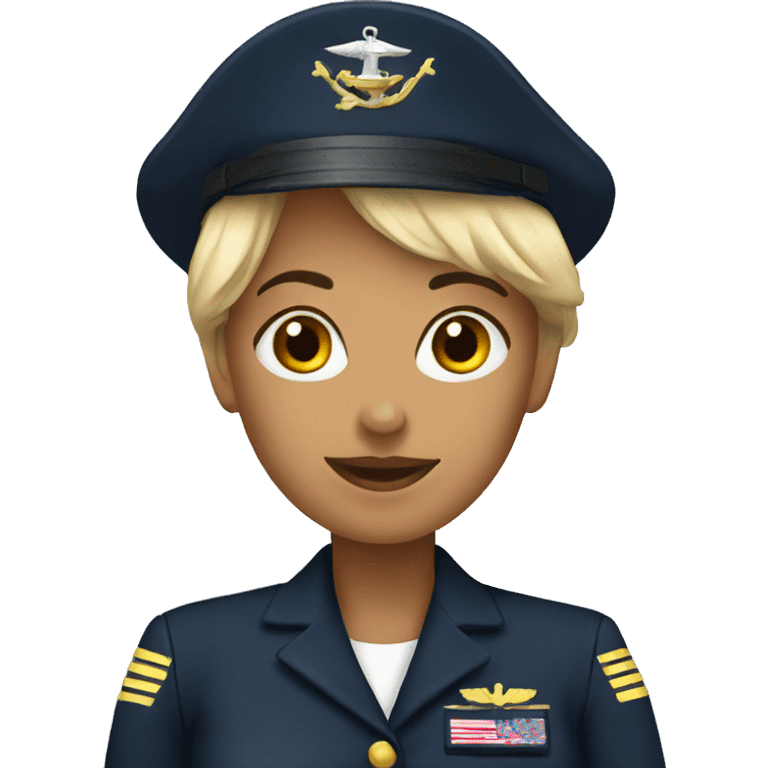 navy-woman emoji