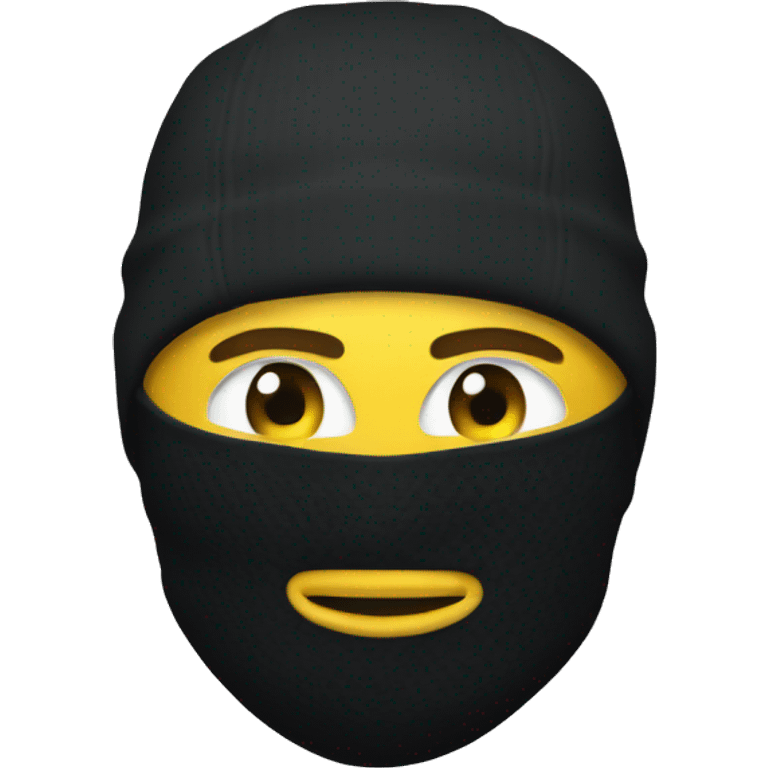 Nike ski mask emoji