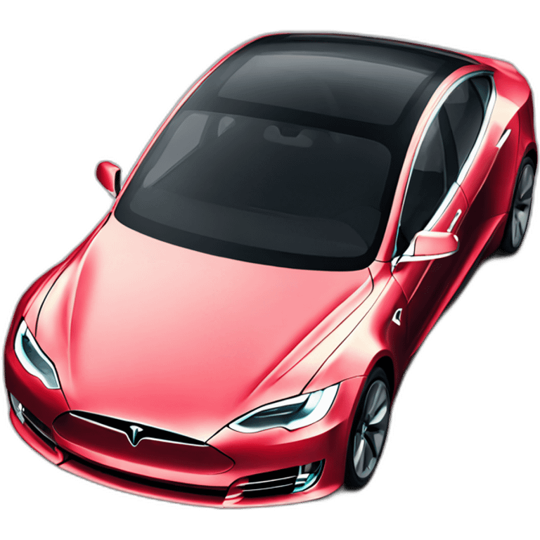 Tesla car emoji