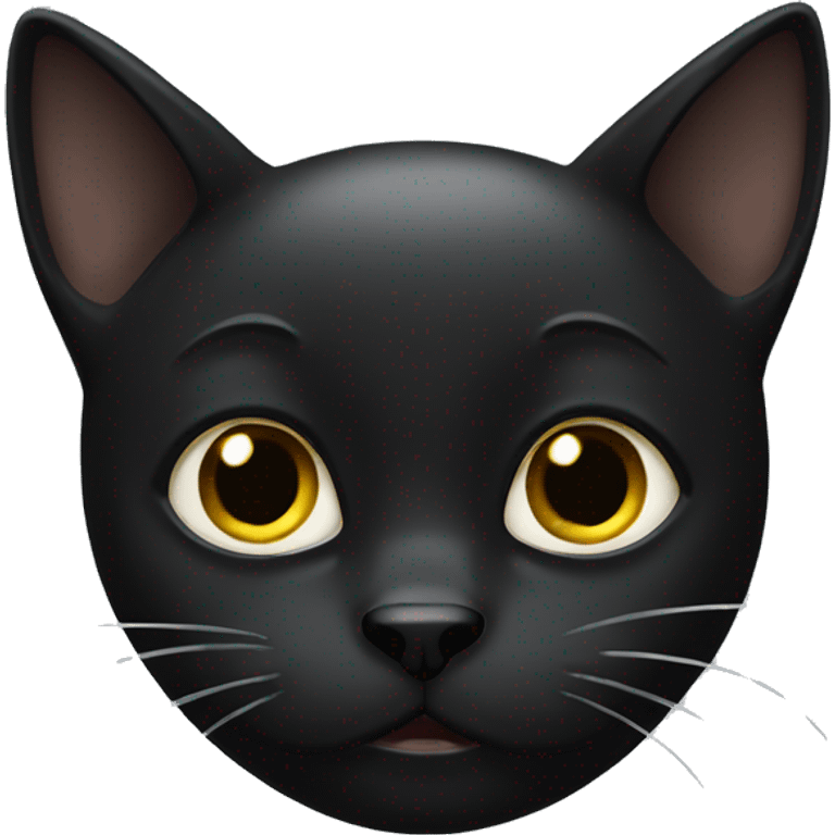 Black cat stinks  emoji