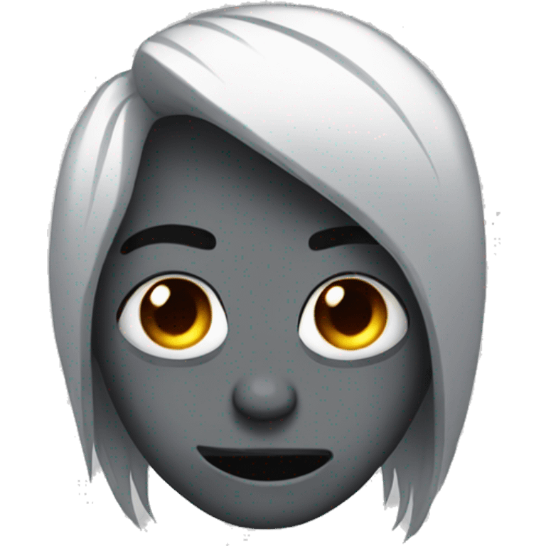 Scary emo with piercings  emoji