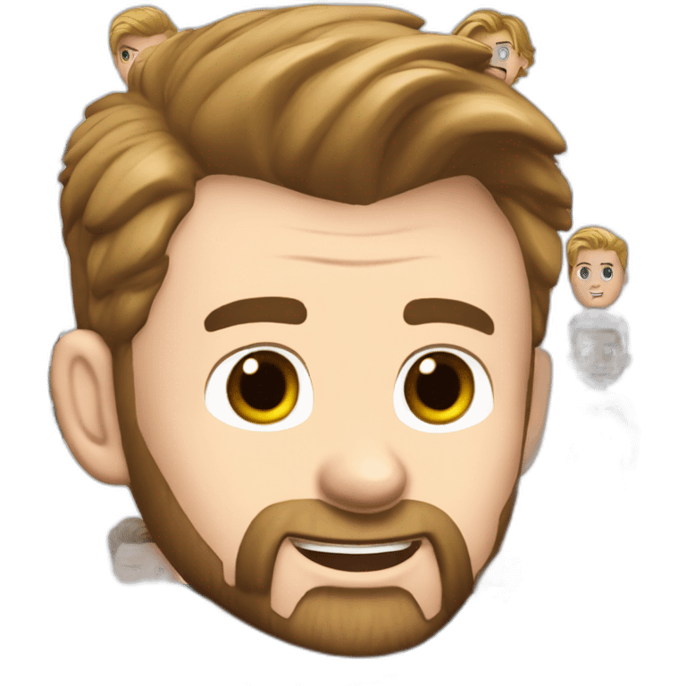 Chris Evans capitão América emoji