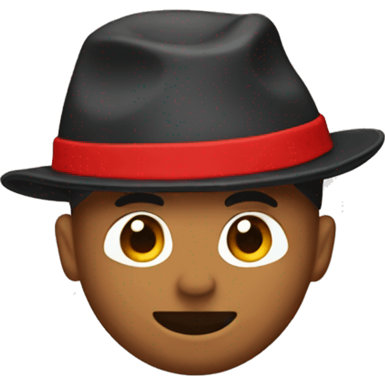 Red kangol emoji