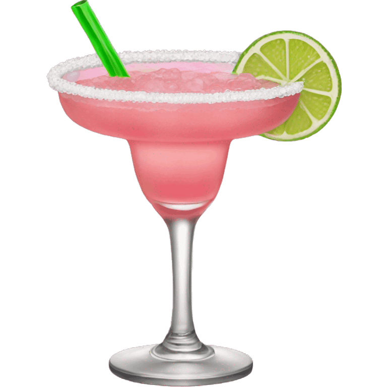 Pink margarita  emoji