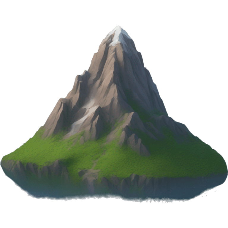 mountain emoji