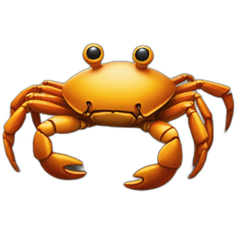 crab on the gold hill emoji