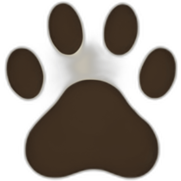 Minimalist Paw emoji