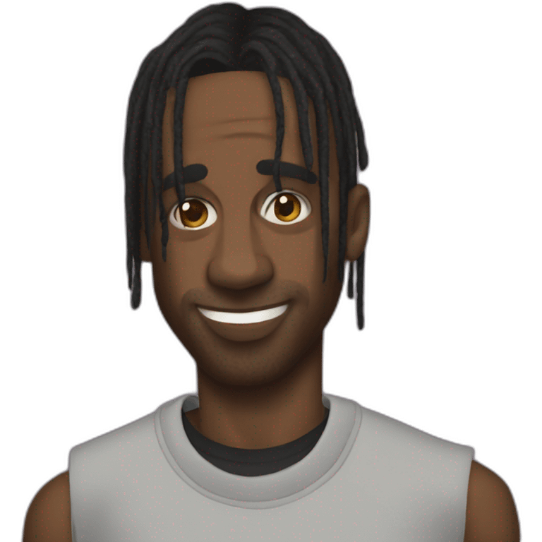 Mad travis scott emoji