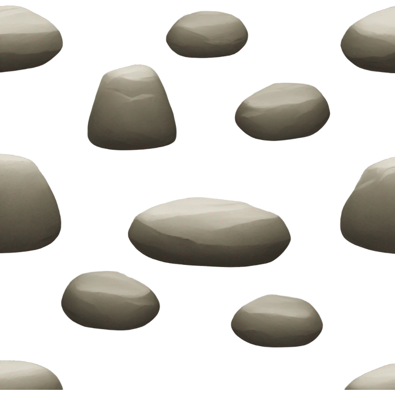 zen cairn stone emoji