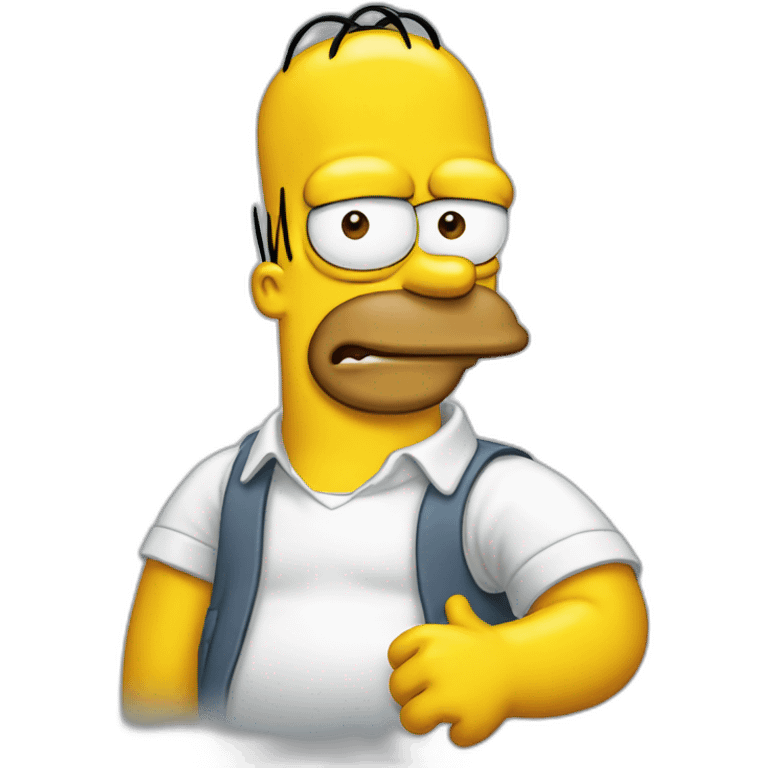 Hommer simpson emoji