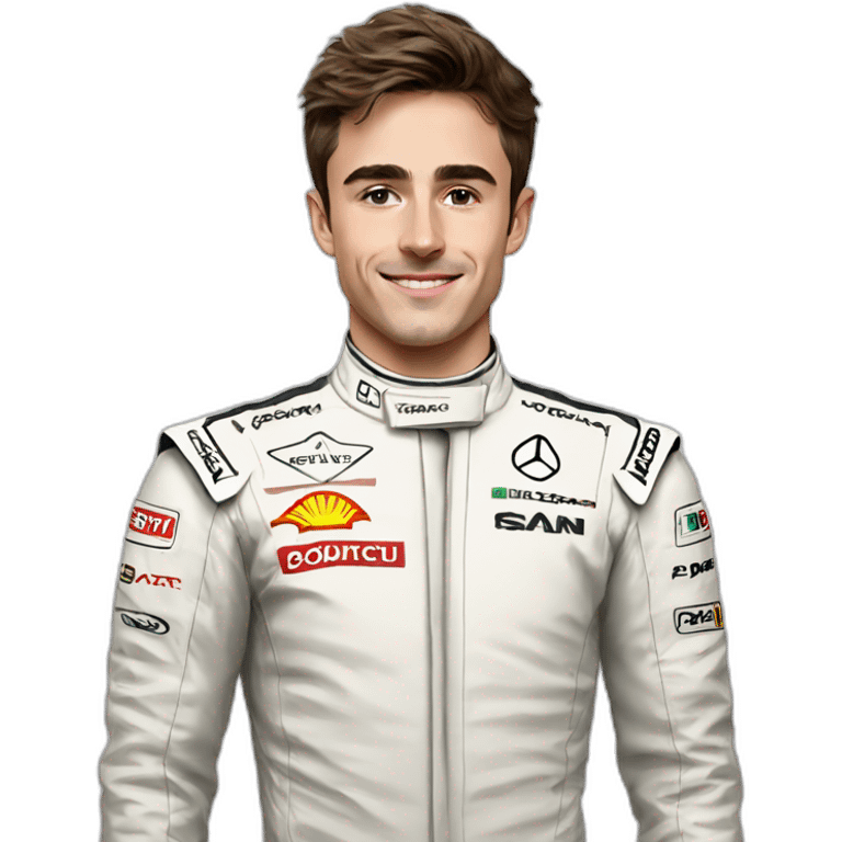 Charles Leclerc in race combinaison emoji